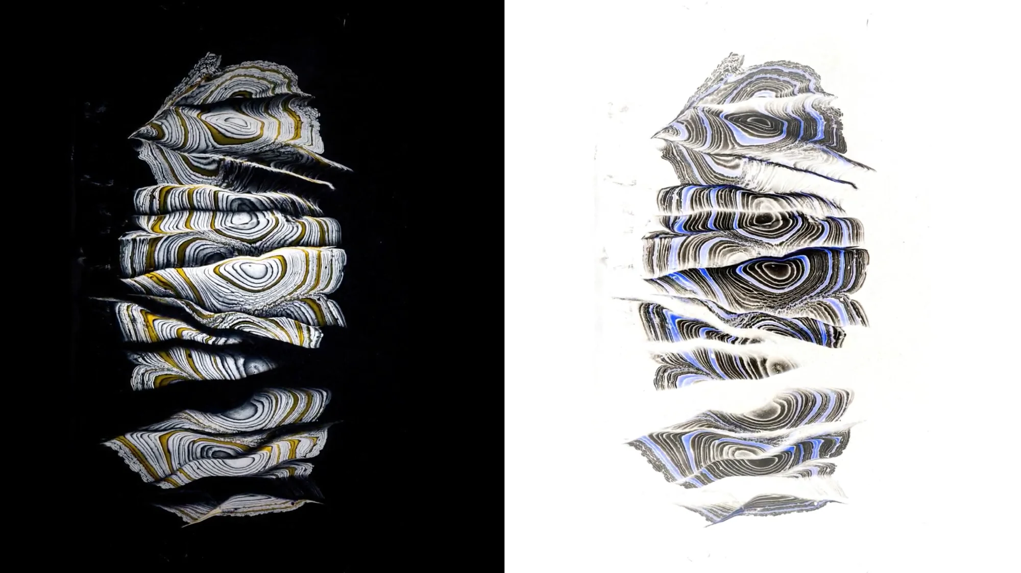 Generative Art of Marbling by Ecem Dilan Köse